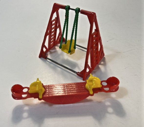 RESALE SHOP - VTG Miniature ACME Swing and Seesaw