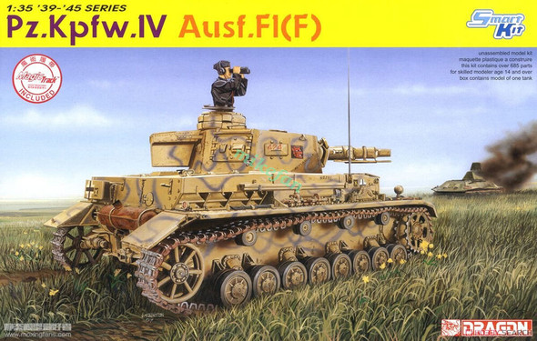 RESALE SHOP - DRAGON 1/35 6315 Pz.Kpfw.IV Ausf.F1(F) 39-45 Series [U2]
