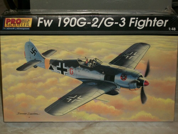 RESALE SHOP - 1:48 Scale Monogram Pro Modeler Kit # 85-5949 Fw 190G-2/G-3 Fighter