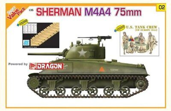 RESALE SHOP - Dragon 1/35 U.S. Sherman M4A4 75mm [U2]