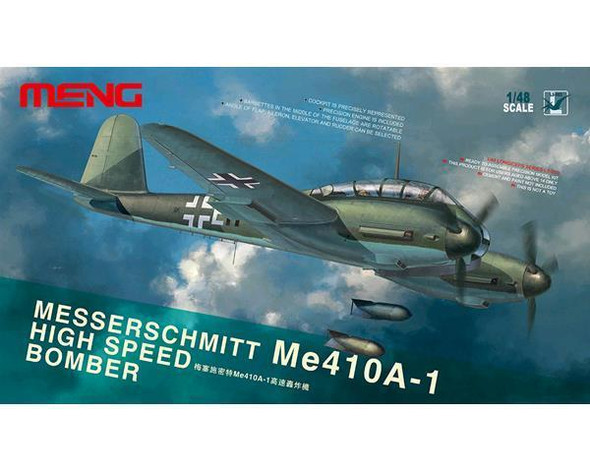 RESALE SHOP - Meng 1/48 LS-003 Me-410A-1 Messerschmitt High Speed Bomber Model [U5]