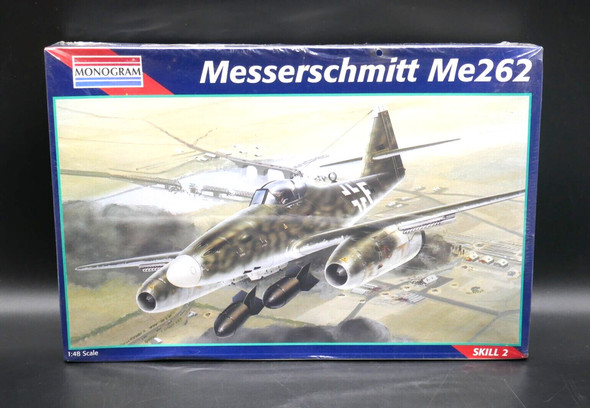 RESALE SHOP - NOB Monogram 1/48 Scale Messerschmitt Me262 Fighter Plastic Kit (5453) [U5]