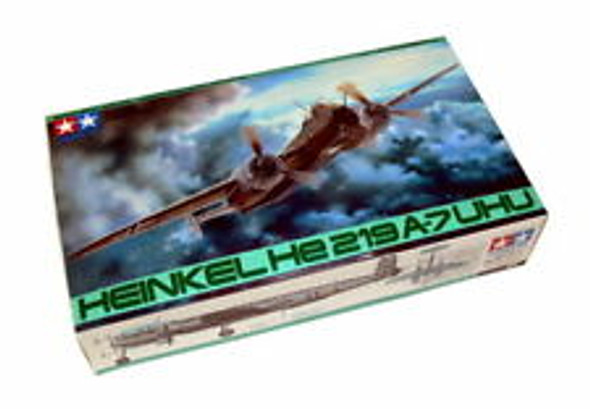 RESALE SHOP - Tamiya Aircraft Model 1:48 Airplane HEINKEL He219 A-7 UHU Scale Hobby 61057 [U3]