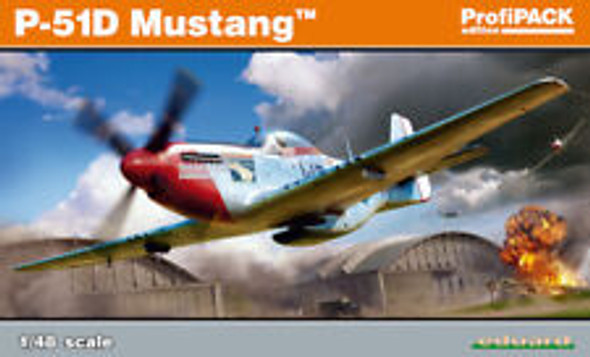 RESALE SHOP - NOB Eduard Plastic Kits 82102 - 1:48 P-51D MUSTANG, Professional Pack - New [U5]