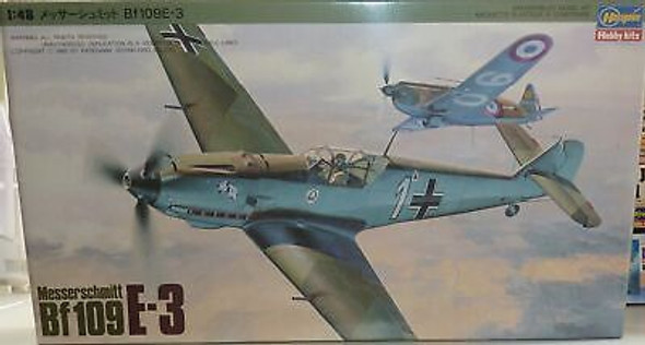 RESALE SHOP - Hasegawa 1:48 Messerschmitt Bf109E-3 Luftwaffe Fighter Model Kit #J001 [U5]