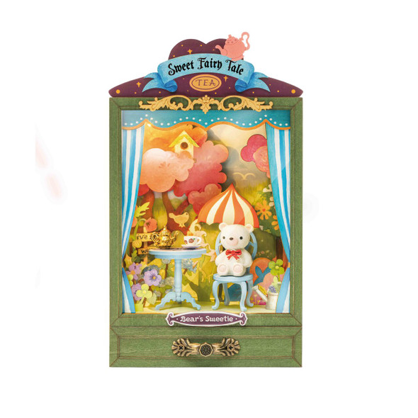 OakridgeStores.com | Rolife - Bears Sweetie - DIY 3D Miniature 1/24 Scale Dollhouse Room Box Theater Kit (DS024) 6946785117998