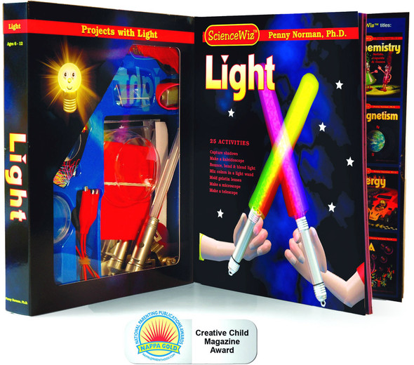 OakridgeStores.com | ScienceWiz - Light - Illustrated Science Book and Learning STEM Kit for Young Children (7802) 630227078027
