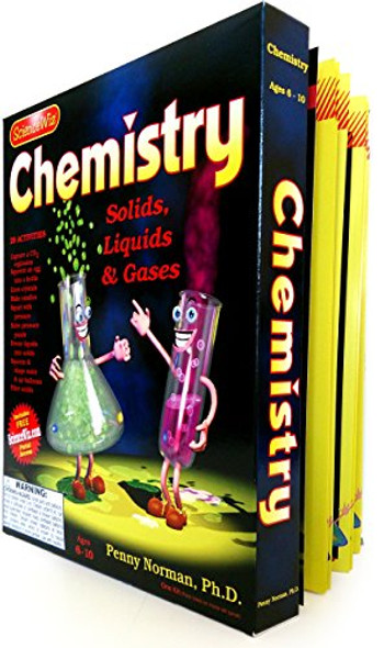 OakridgeStores.com | ScienceWiz - Chemistry - Illustrated Science Book and Learning STEM Kit for Young Children (7804) 630227078041