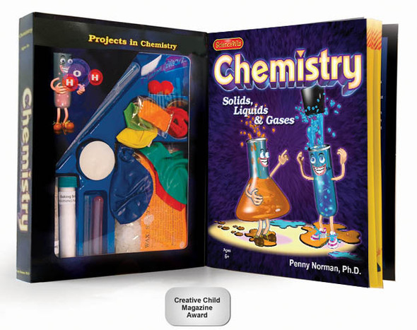 OakridgeStores.com | ScienceWiz - Chemistry - Illustrated Science Book and Learning STEM Kit for Young Children (7804) 630227078041