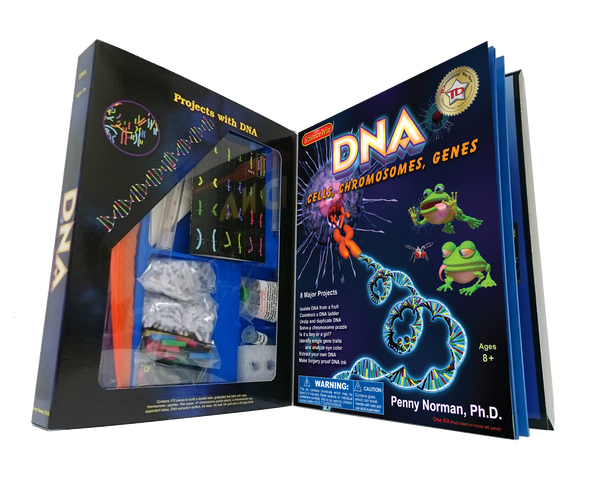 OakridgeStores.com | ScienceWiz - DNA - Cells Chromosomes & Genes - Illustrated Science Book and Learning STEM Kit for Young Children (7811) 630227078119