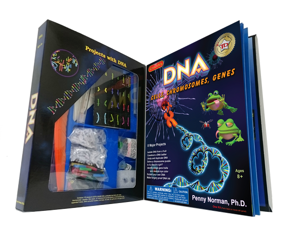 OakridgeStores.com | ScienceWiz - DNA - Cells Chromosomes & Genes - Illustrated Science Book and Learning STEM Kit for Young Children (7811) 630227078119