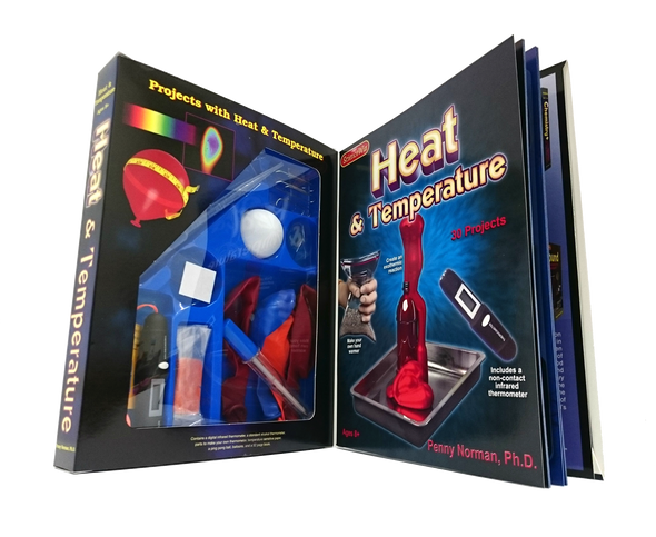 OakridgeStores.com | ScienceWiz - Heat and Temperature - Illustrated Science Book and Learning STEM Kit for Young Children (7816) 630227078164