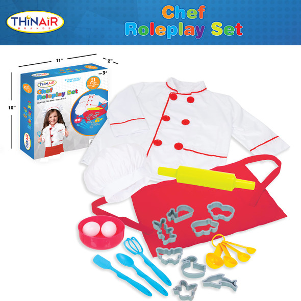 OakridgeStores.com | Thin Air Brands - Chef Costume for Kids Ages 3-6 (P530) 850031665309