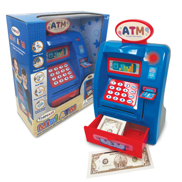 OakridgeStores.com | Thin Air Brands - Dr. STEM Toys Preschool ATM Machine Savings Piggy Bank with Light and Sound (P575) 850031665750