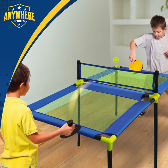 OakridgeStores.com | Thin Air Brands - Anywhere Sports - Portable Trampoline Ping Pong Table Tennis Game (TAB657) 850044886579