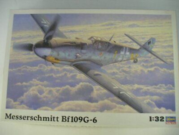 RESALE SHOP - Hasegawa 1:32 Messerschmitt Bf109G-6 Luftwaffe Fighter Model Kit 08067 [U3]