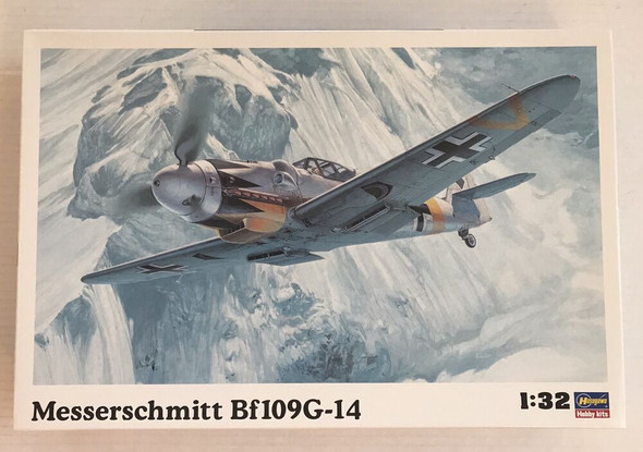 RESALE SHOP - Hasegawa 1:32 Messerschmitt Bf109G-14 Plastic Model Kit 08068 ST18 2002 [U3]