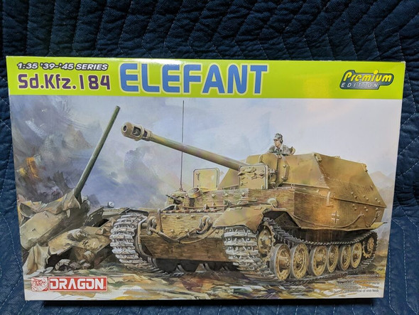 RESALE SHOP - Dragon Elefant Tank 1:35 scale Premium Edition Plastic Hasegawa New [U2]