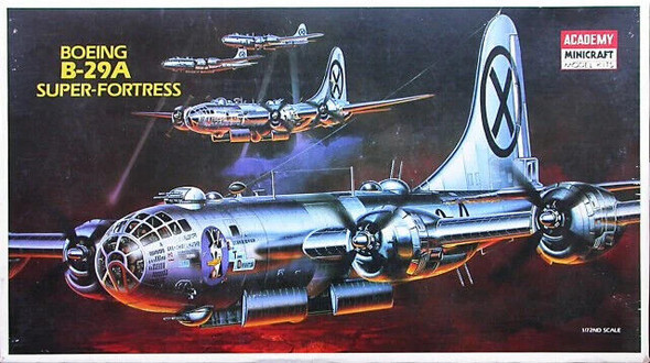 RESALE SHOP - NOB Academy 1/72 Scale Boeing B-29A Super-Fortress Kit (2111) [U31 (Academy)]