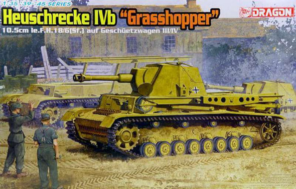 RESALE SHOP - Dragon #6439, 1:35 Heuschrecke IVB Grasshopper [U6]