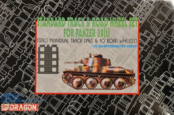 RESALE SHOP - NOB Dragon STANDARD TRACK & ROAD WHEELS SET FOR PANZER 38(t) 1:35 [U26 (Dragon)]