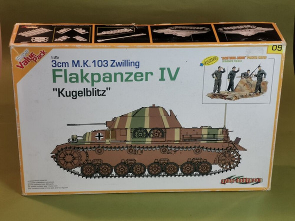 RESALE SHOP - Dragon/CyberHobby 1:35 M.K.103 Zwilling Flakpanzer IVKugelblitz 9109 U20(Dragon)