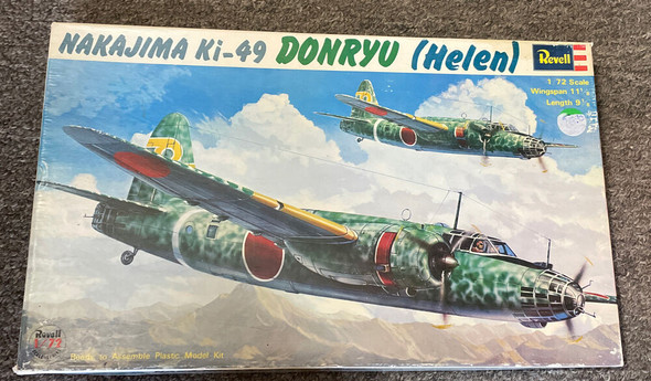 RESALE SHOP - NOB VINTAGE Revell H-102 Nakajima Ki - 49 Donryu Helen 1:72 [ U15(REVELL)]