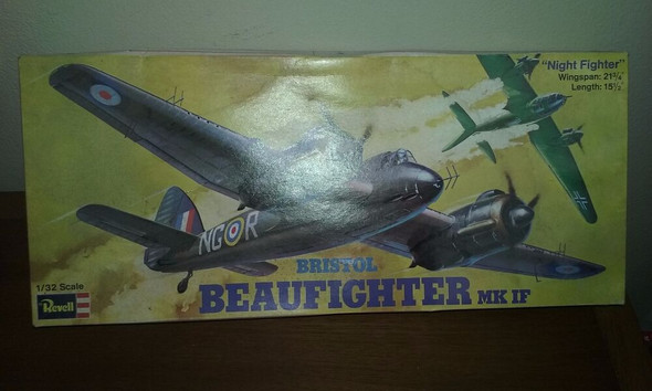 RESALE SHOP - NOB Revell Bristol Beaufighter MKIF 1/32 scale 2 bags both sealed [ U15(REVELL)]