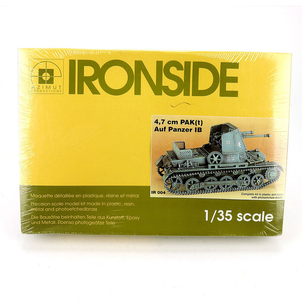 RESALE SHOP - AZIMUT IRONSIDE 4.7 cm PAK(t) Auf Panzer IB IR004 [U15 (CMK + IRONSIDE)]