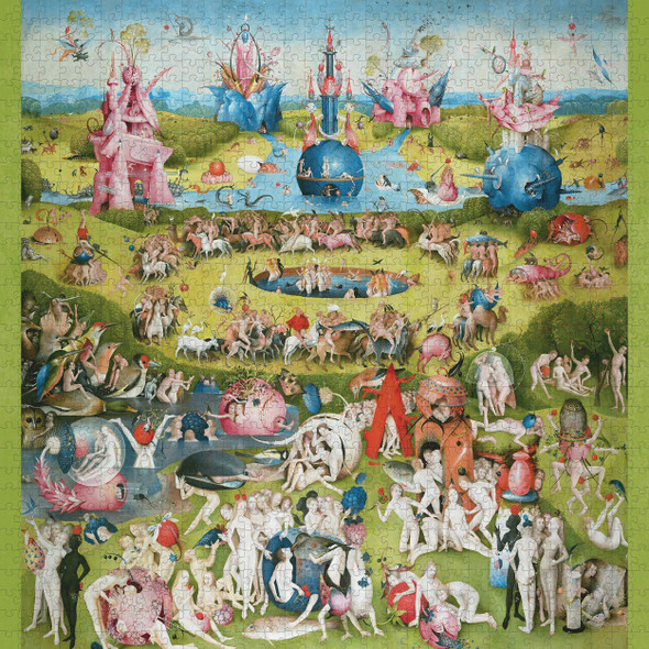 OakridgeStores.com | Pomegranate - Bosch: Garden of Earthly Delights 1000 Piece Jigsaw Puzzle (AA1104) 9781087502410