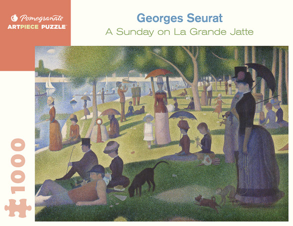 OakridgeStores.com | Pomegranate - George Seurat : Sunday on LaGrande Jatte 1000-Piece Jigsaw Puzzle (AA1119) 9781087503318