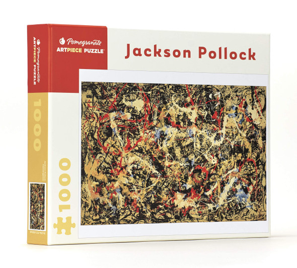 OakridgeStores.com | Pomegranate - Jackson Pollock : Convergence 1000-Piece Jigsaw Puzzle (AA558) 9780764946172