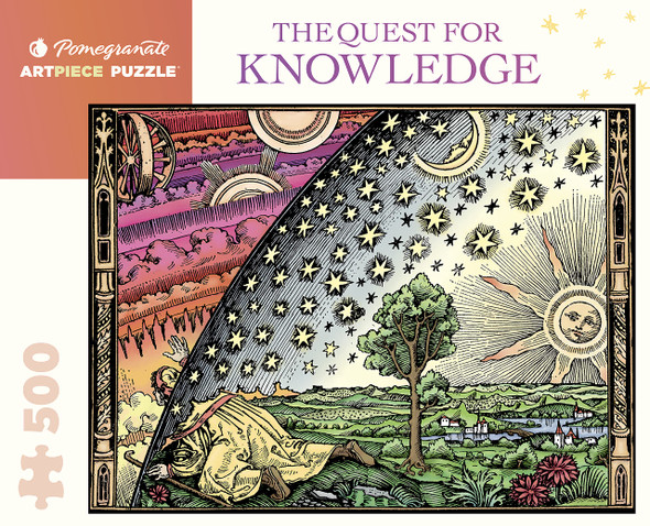 OakridgeStores.com | Pomegranate - The Quest for Knowledge 500-Piece Jigsaw Puzzle (JP001) 9781087503288