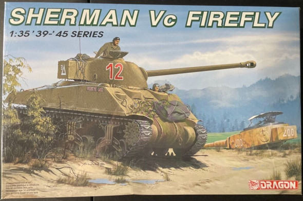 RESALE SHOP - Dragon Models 1/35 Sherman Vc Firefly Model Kit 6121 [HB1]