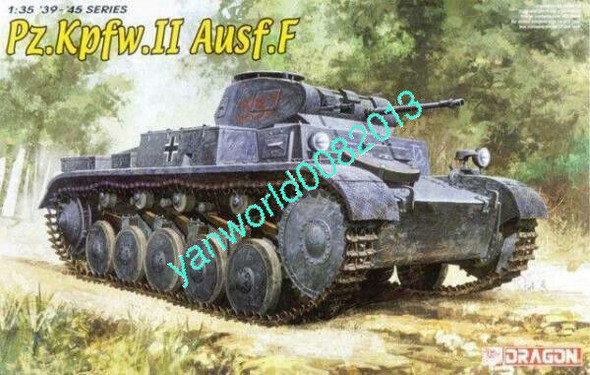 RESALE SHOP - NOB DRAGON MODEL 1/35 Scale Pz.Kpfw.II Ausf.F Tank Model Kit - 6263 [HB9]