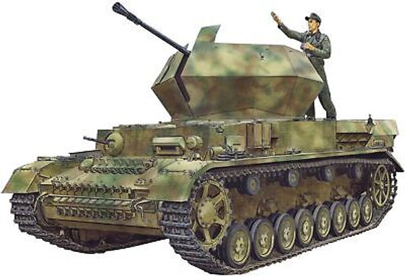 RESALE SHOP - Dragon 1:35 Scale Flakpanzer IV Ausf G Tank w/Zimmerit Model Kit - 6746 [HB10]