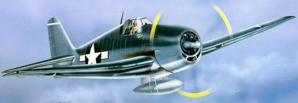 RESALE SHOP - Trumpeter 1/32 Scale F6F3 Hellcat Fighter Airplane Model Kit - 02256 [HT4]