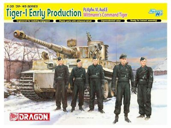 RESALE SHOP - Dragon 1/35 Tiger I Early Production East. Front '44 Smart Model Kit #6730[HB10]