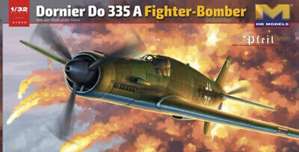 RESALE SHOP - HK Models 1/32 SWS Dornier Do 335 A Fighter Bomber Model Kit - 01E08 [HT2]