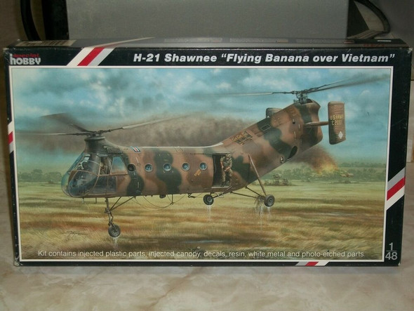 RESALE SHOP - NOB Special Hobby 1/48 H21 Shawnee Flying Banana US Army Model Kit - 48062[HB13]