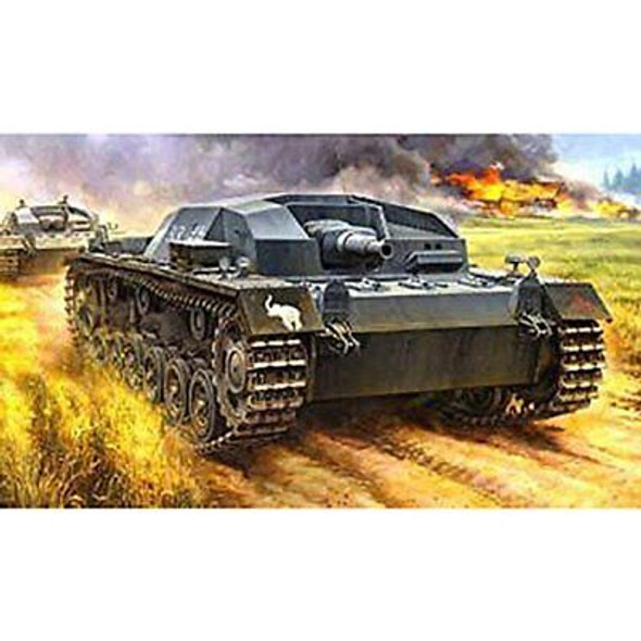 RESALE SHOP - Tamiya 1/48 German Sturmgeschutz III Ausf.B Sd.Kfz.142 Tank Kit - 32507 [HB21]