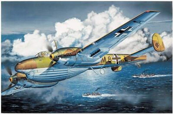 RESALE SHOP - Dragon Warbirds Series 1:32 Bf11D-1/R1 "Dackelbauch" Model Kit - 3207 [HTT]
