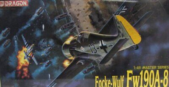 RESALE SHOP - Dragon Model 1/48 Focke Wulf FW190A-8 Master Series Model Kit - 5502 [HB12]