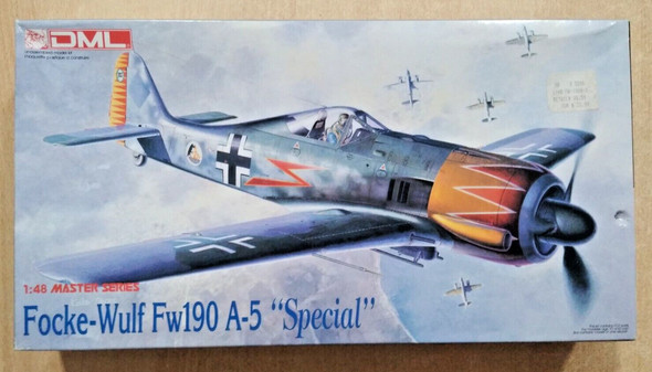 RESALE SHOP - Dragon Models 1:48 Focke-Wulf Fw190 A-5 Special Airplane Model Kit - 5506 [HB12]