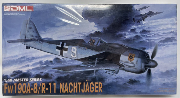 RESALE SHOP - Dragon Model 1/48 FW190A-8/R-11 NACHTJAGER Airplane Model Kit - 5514 [HB12]