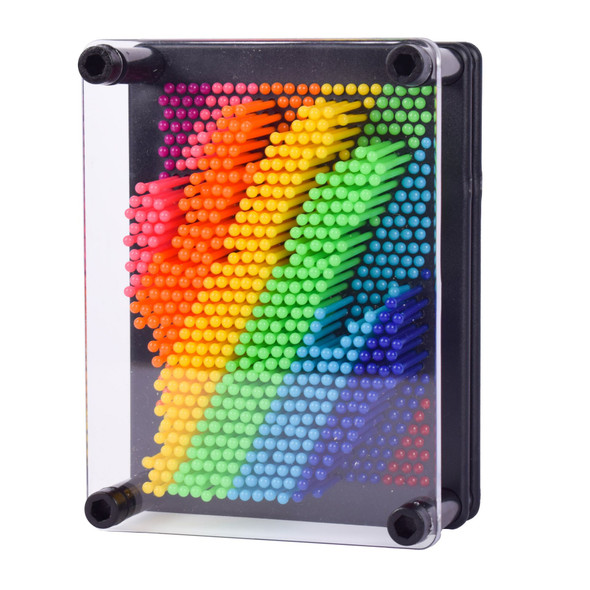 OakridgeStores.com | Sunny Days - Rainbow Pin Art - 5" x 3.75" (320288) 810009202882