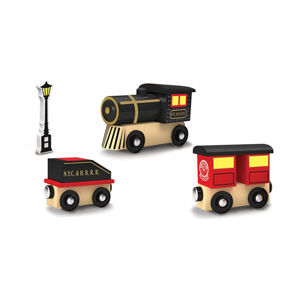 OakridgeStores.com | Lionel Junior - Wooden Toy Train Steam Engine - New York Central & Hudson River (420164) 705988420160