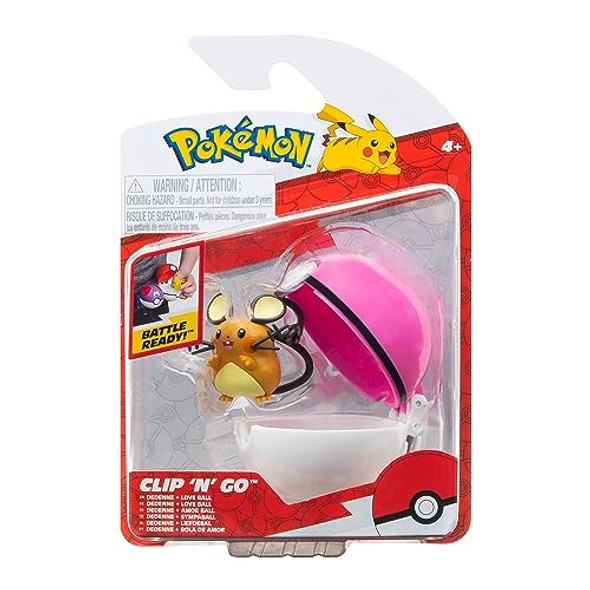 OakridgeStores.com | Pokémon - Clip'n'Go Dedenne with Pokéball (PKW3138) 191726482918