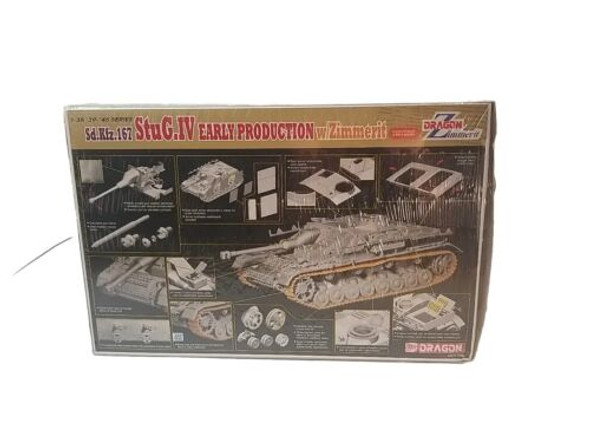 RESALE SHOP - DRAGON 1:35 Sd.kfz StugIVZ Early Production W/ Zimmeritb...#6576 - N/S (U51)