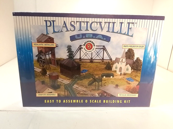 RESALE SHOP - Bachmann O Scale Plasticville LCAA Municipal Airport #45986-LCCA - N/S